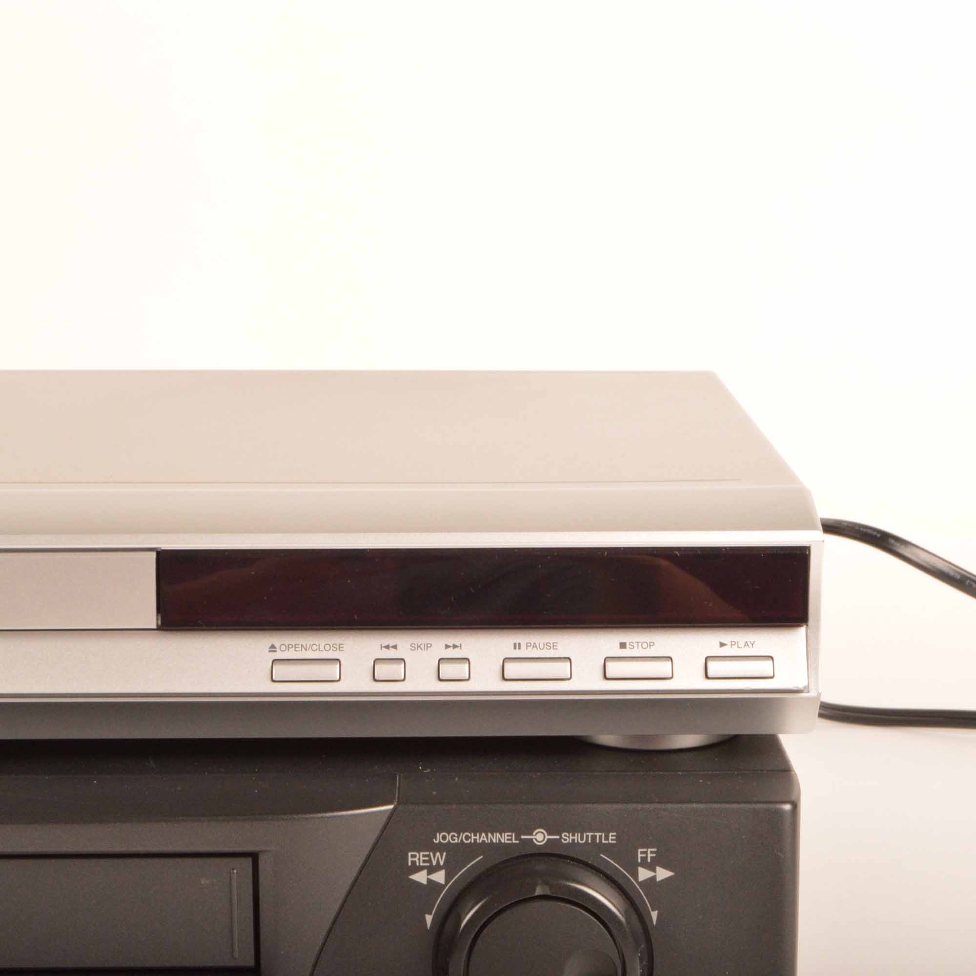 Toshiba  DVD Player and Mitsubishi VCR