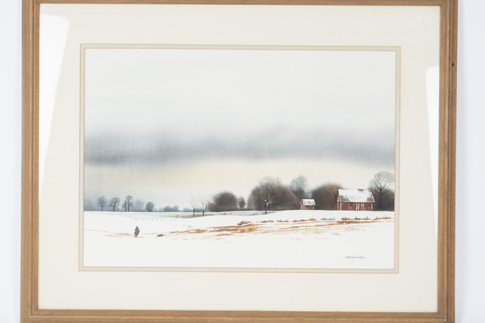 Greg Hagen Original Watercolor on Paper