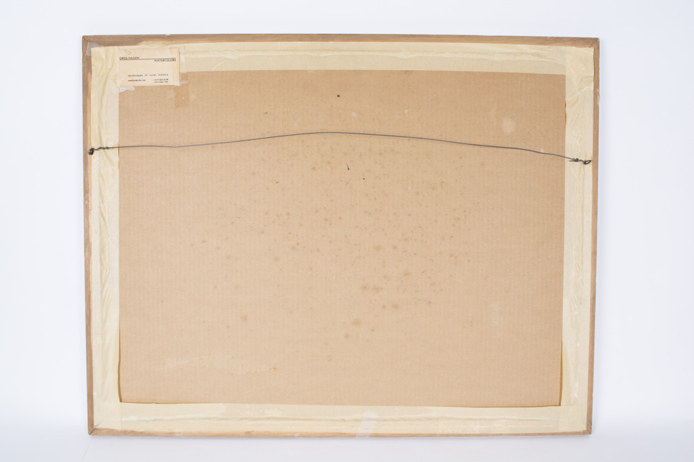 Greg Hagen Original Watercolor on Paper