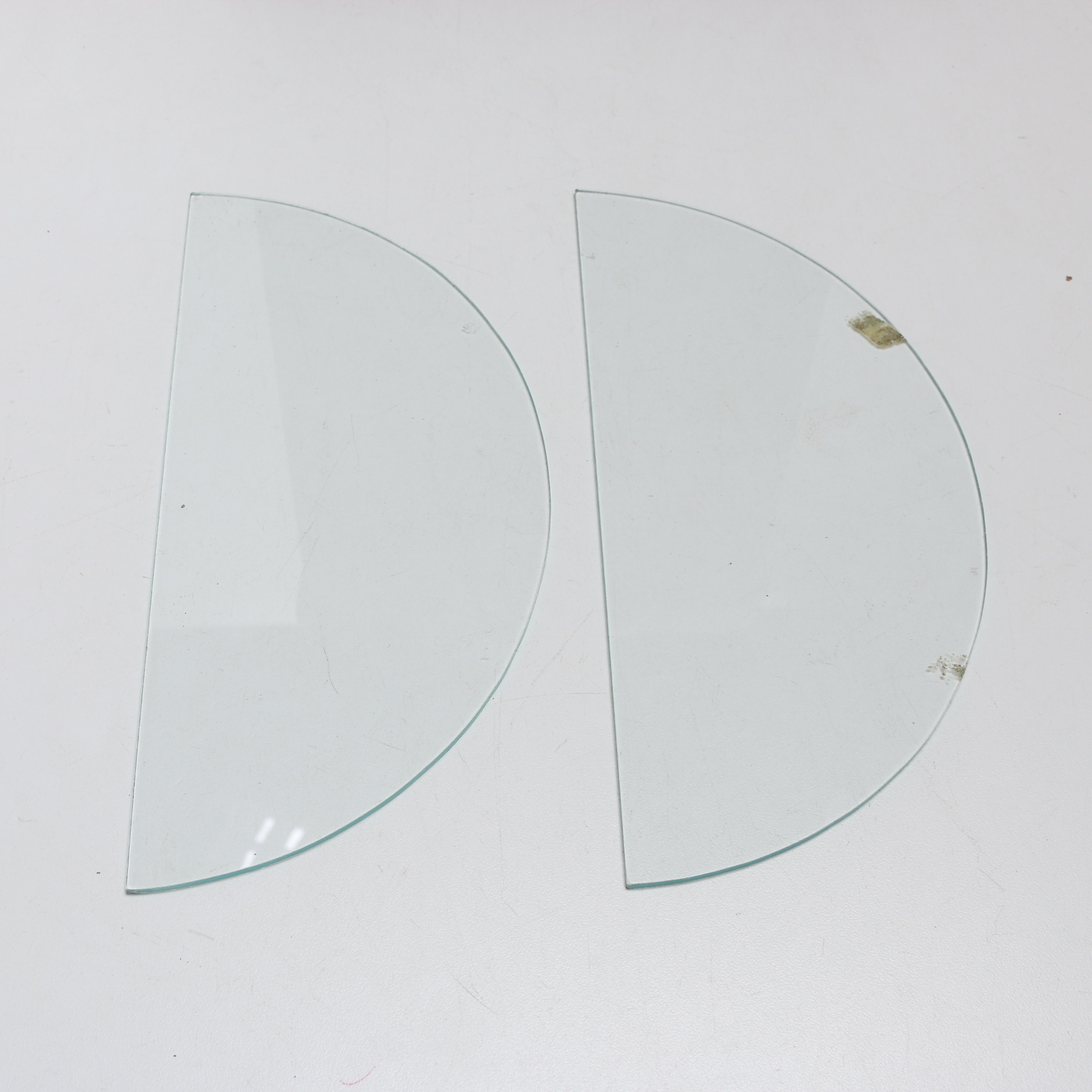 Wood and Glass Table Top Curio Cabinet