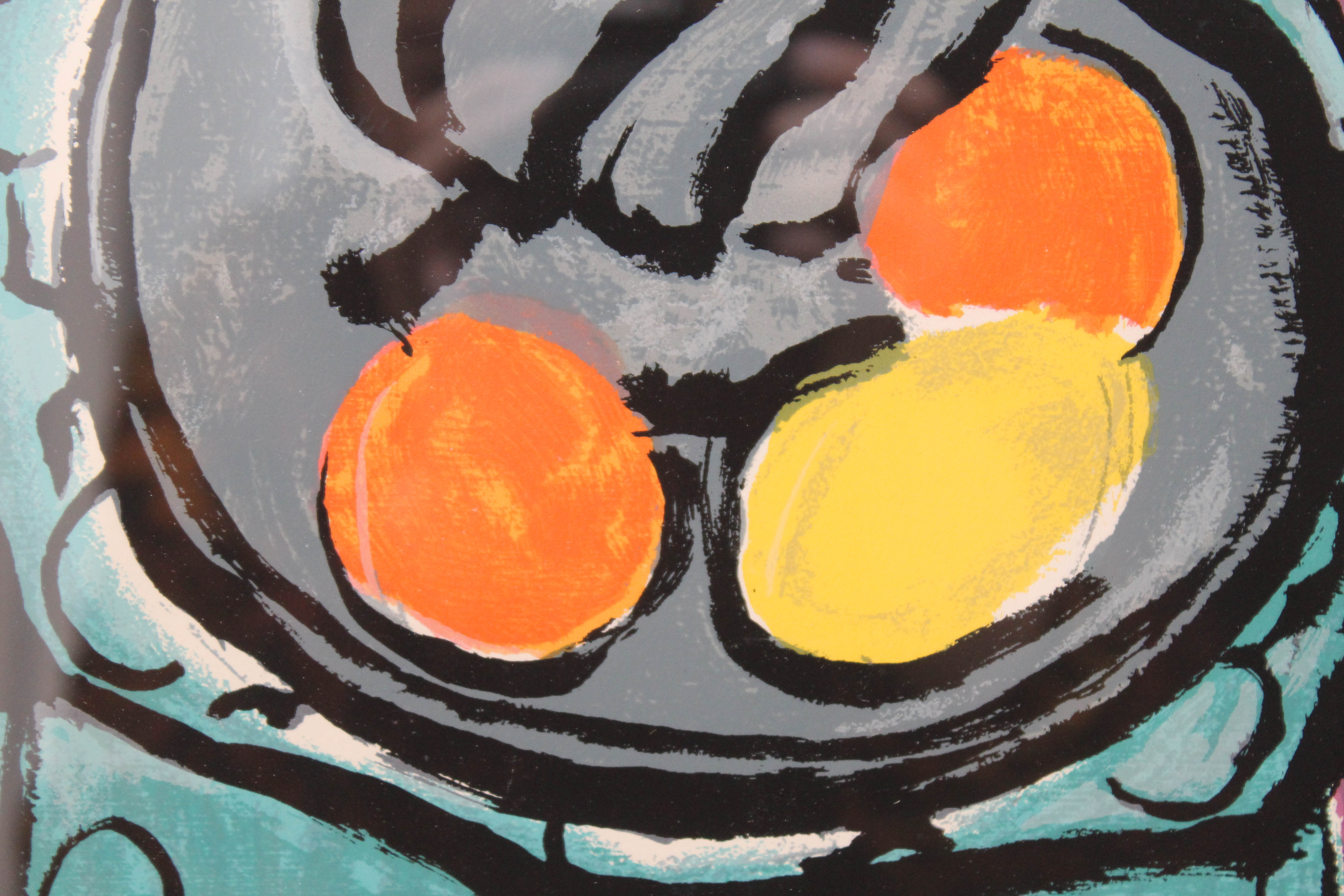 The Baltimore Museum Of Art Lithographic Poster Featuring "The Purple Robe" by Henri Matisse