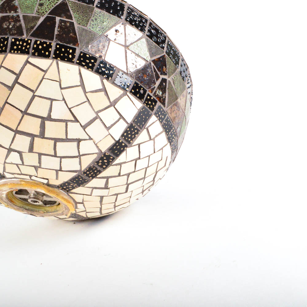 South African Mosaic Tile Countertop Bar Sink