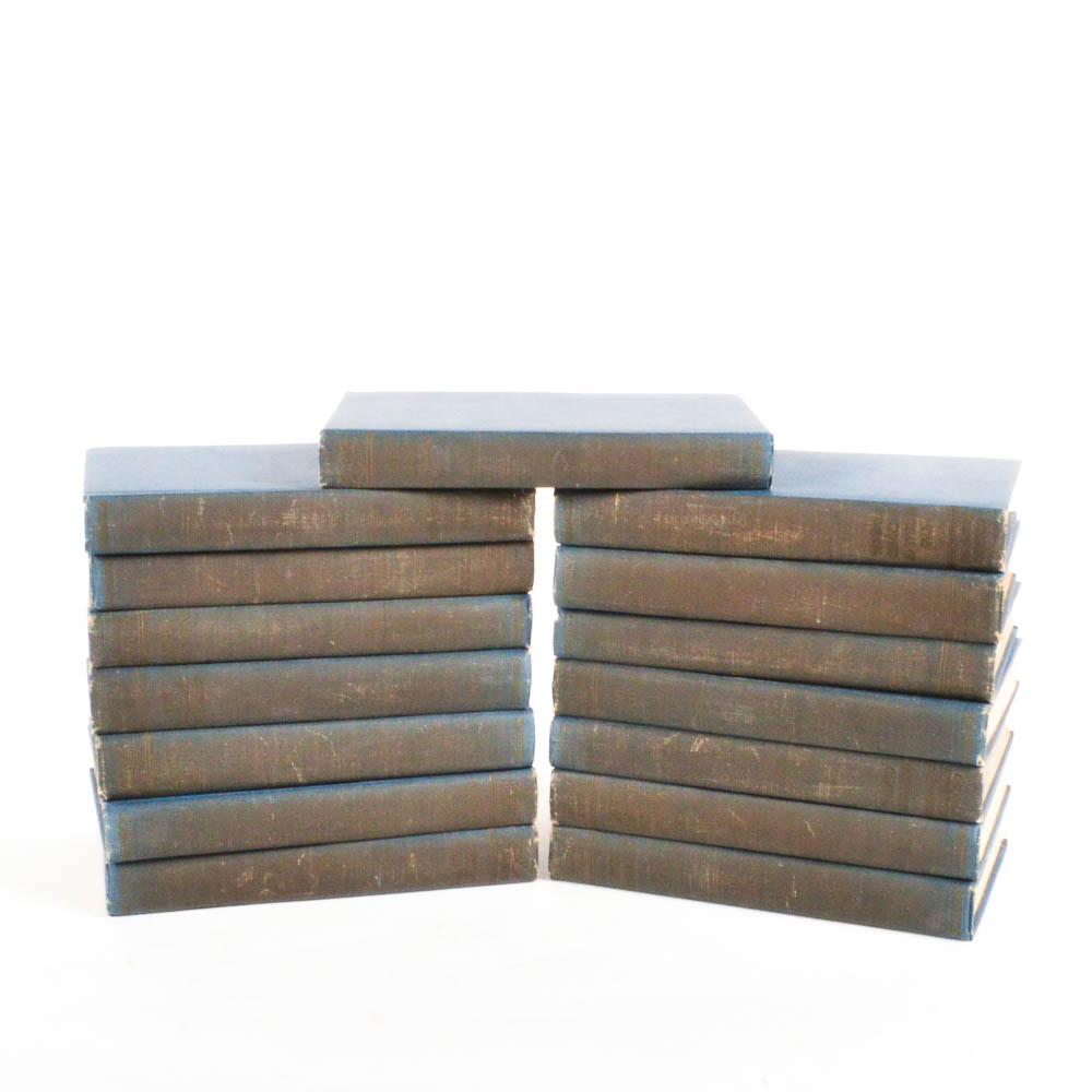 14 Volumes of "The Adventures of Harry Richmond" by George Meredith