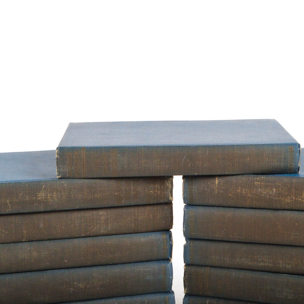 14 Volumes of "The Adventures of Harry Richmond" by George Meredith