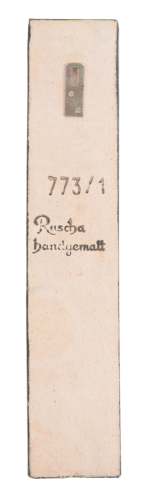 Vintage German Hand Painted Ceramic Art Tiles by Ruscha