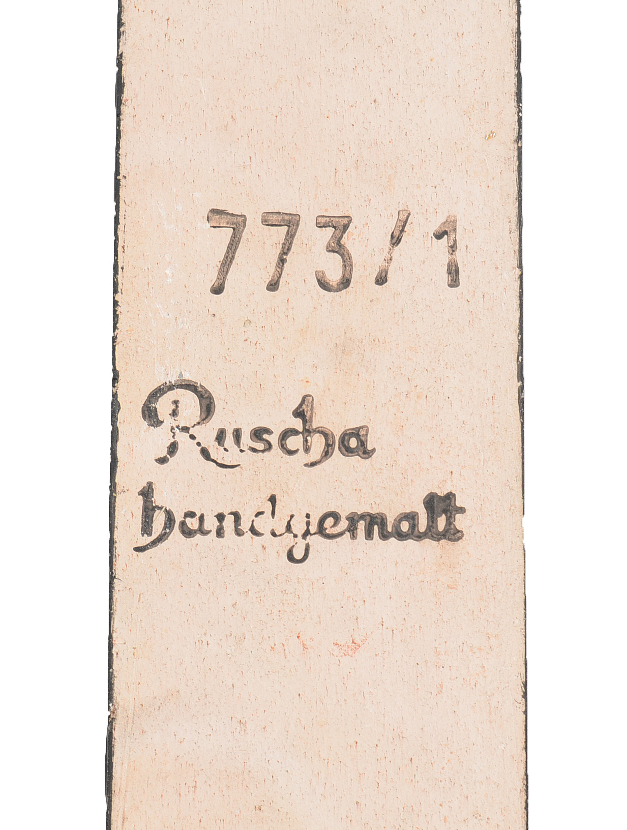 Vintage German Hand Painted Ceramic Art Tiles by Ruscha