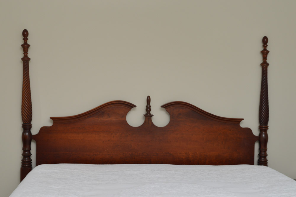 Pennsylvania House Cherry Four Poster King Size Bed