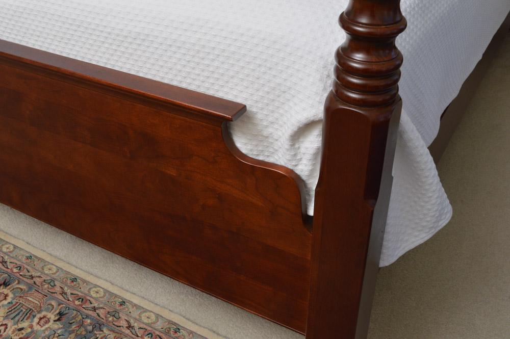 Pennsylvania House Cherry Four Poster King Size Bed