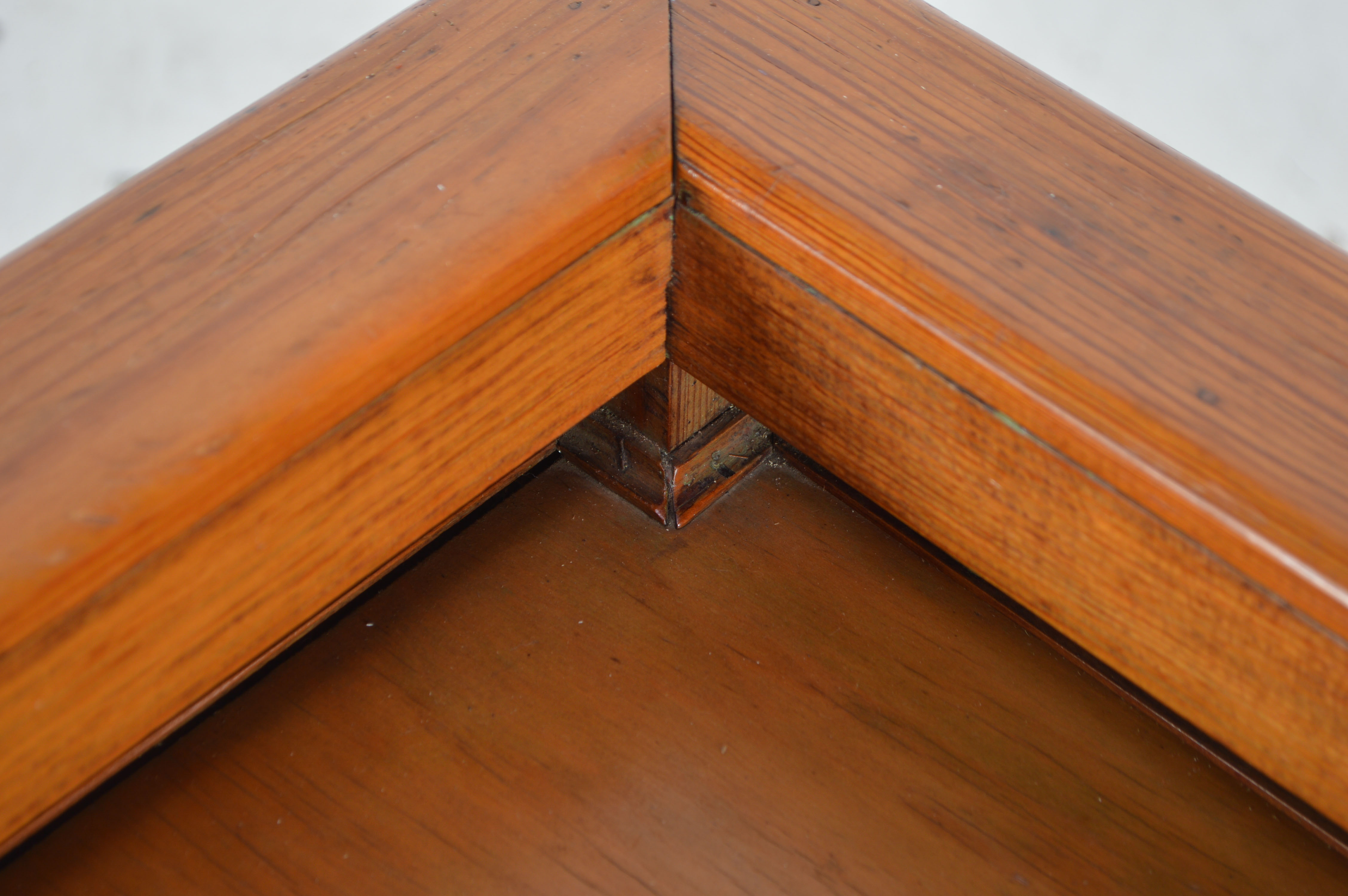 Vintage Handmade Pine Drinks Cart