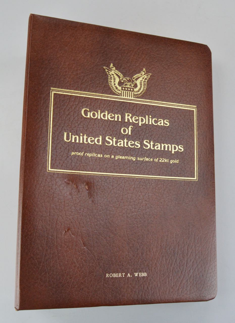 22K Golden Replicas of United States Postage Stamps
