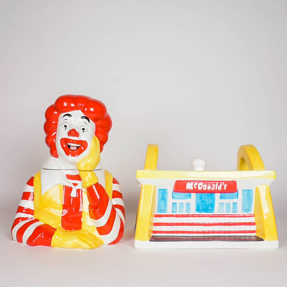 Treasure Craft McDonald's Cookie Jars