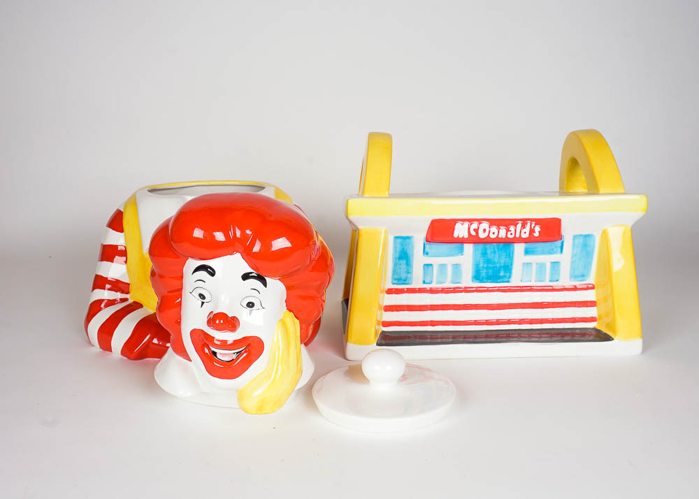 Treasure Craft McDonald's Cookie Jars