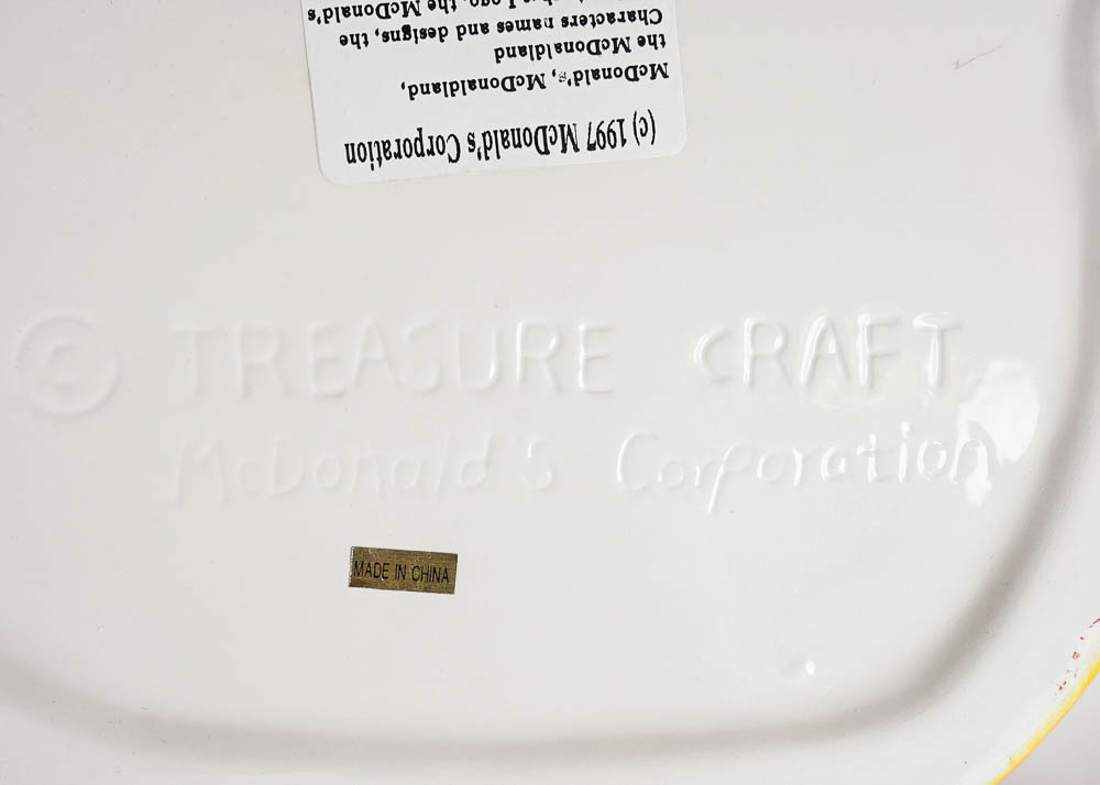 Treasure Craft McDonald's Cookie Jars