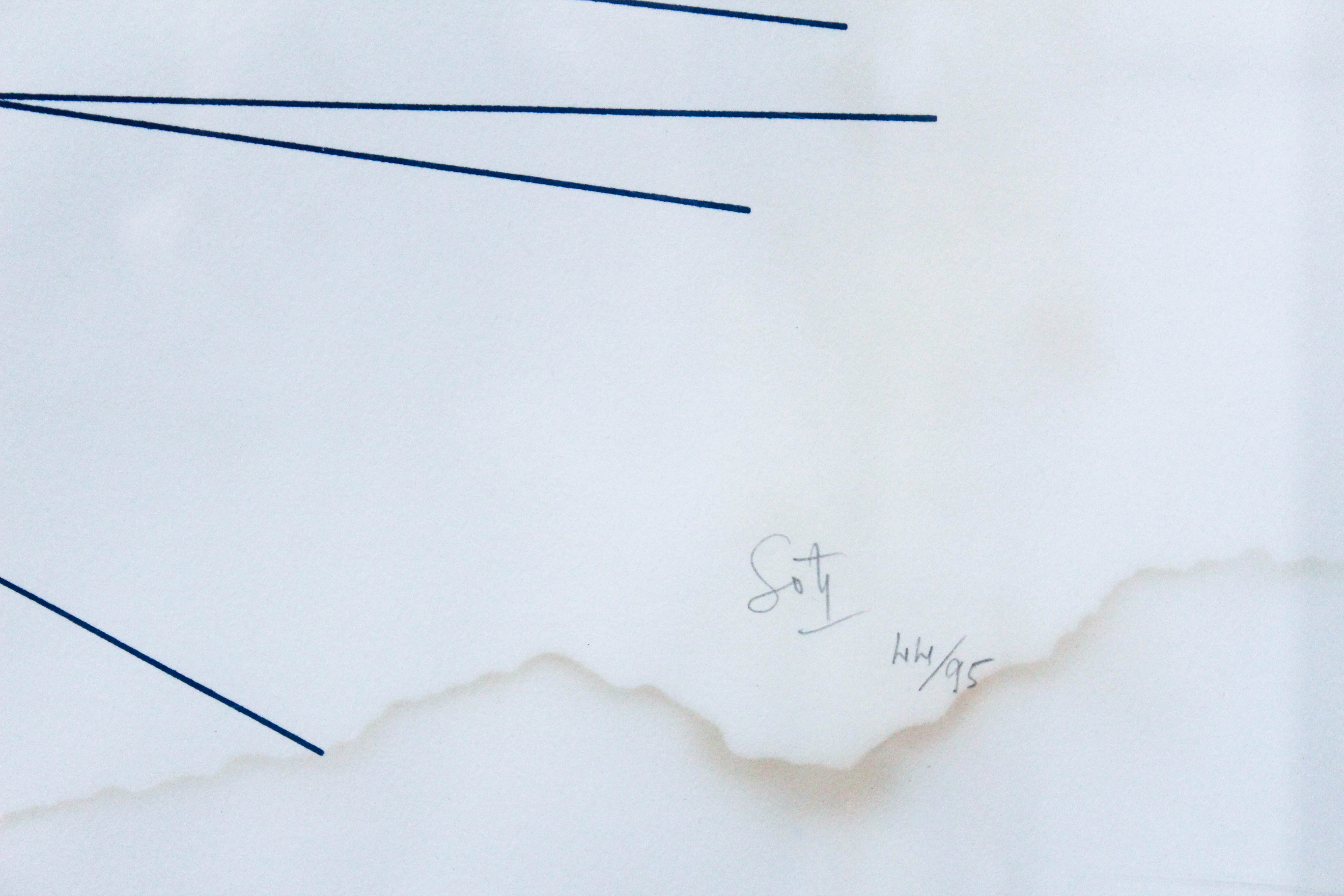 Jesus Rafael Soto Signed Limited Edition Serigraph