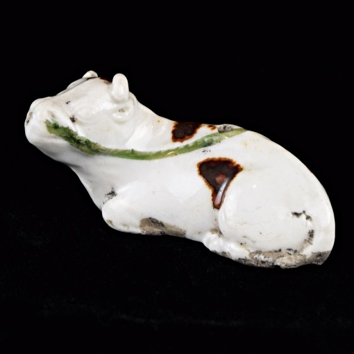 Edo/Meiji Period Japanese Figural Cow "Suiteki" Water Dropper