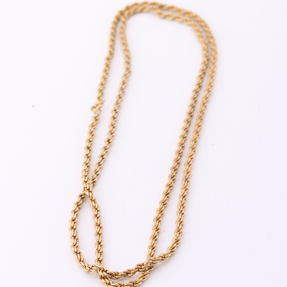 Collection of Gold Tone Jewelry