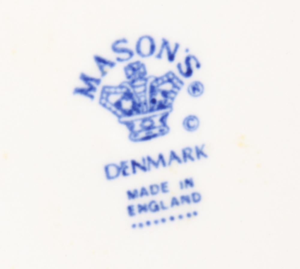 Collection of Blue Denmark Plates by Johnson Brothers