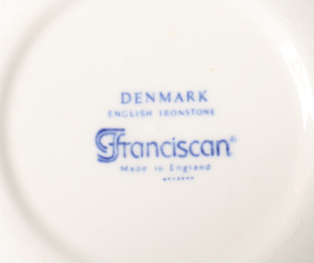 Collection of Blue Denmark Plates by Johnson Brothers