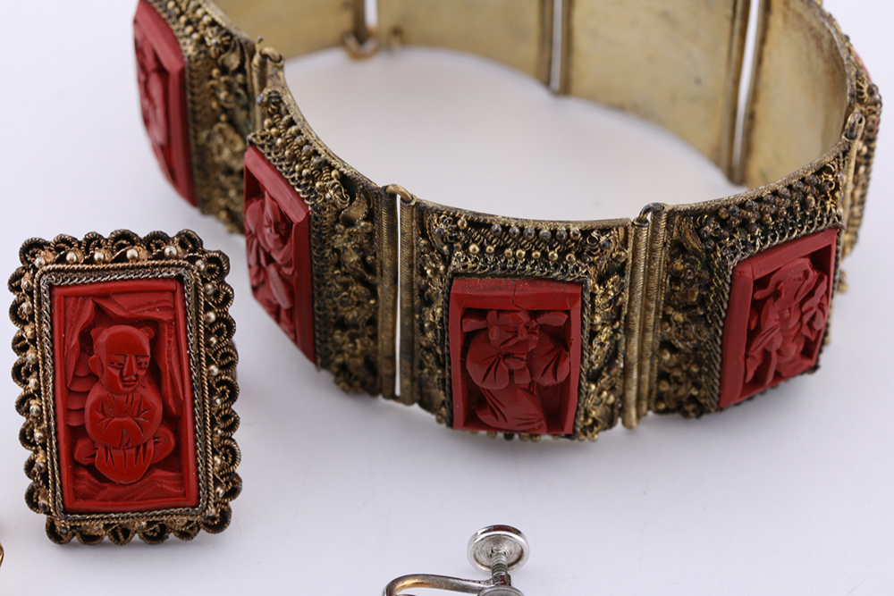 Assortment of Unique Jewelry with Sterling Silver Earrings