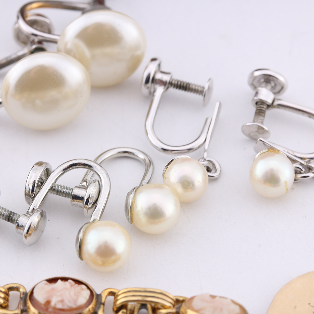 Assortment of Unique Jewelry with Sterling Silver Earrings