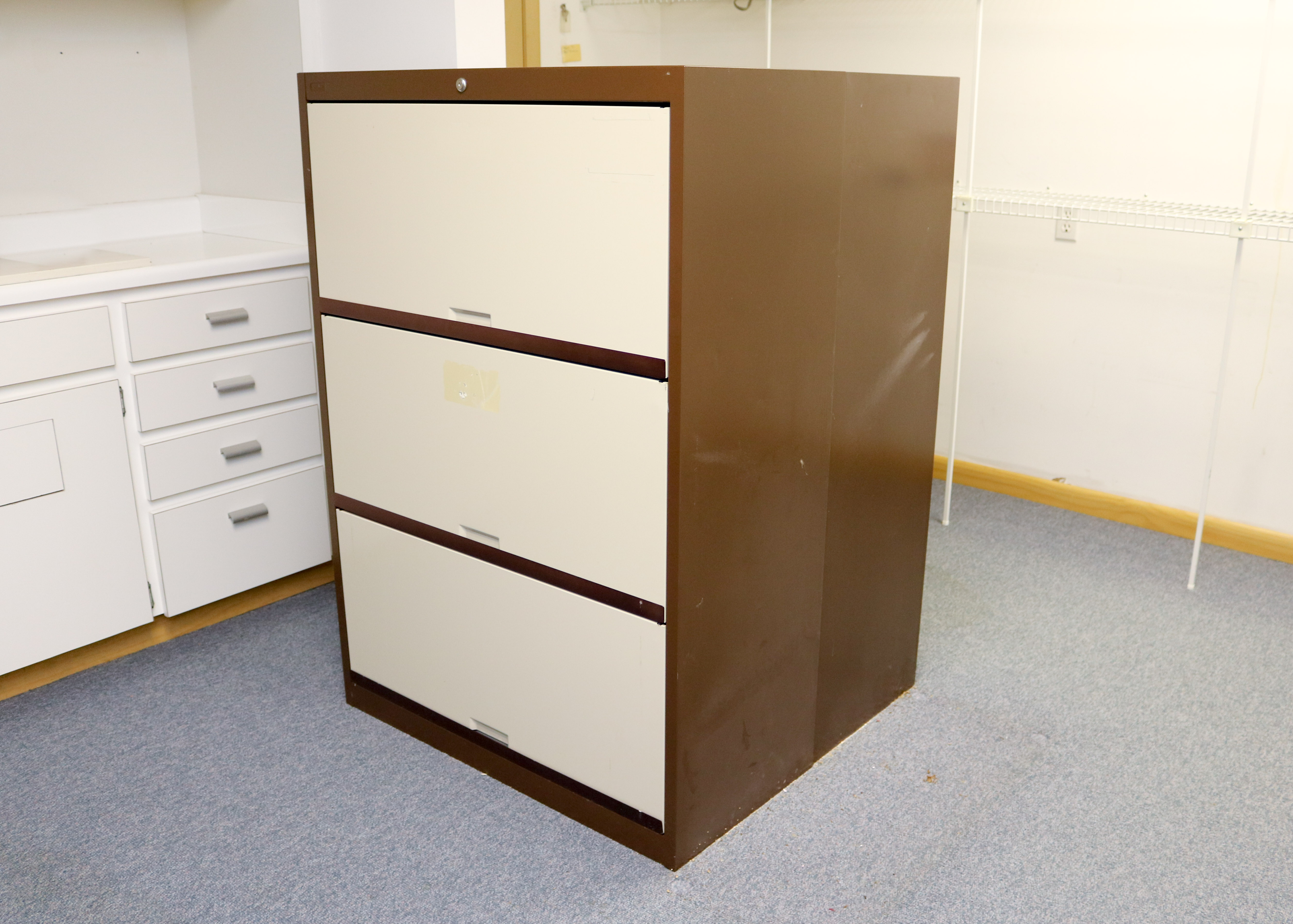 Pair of Metal TAB File Cabinets