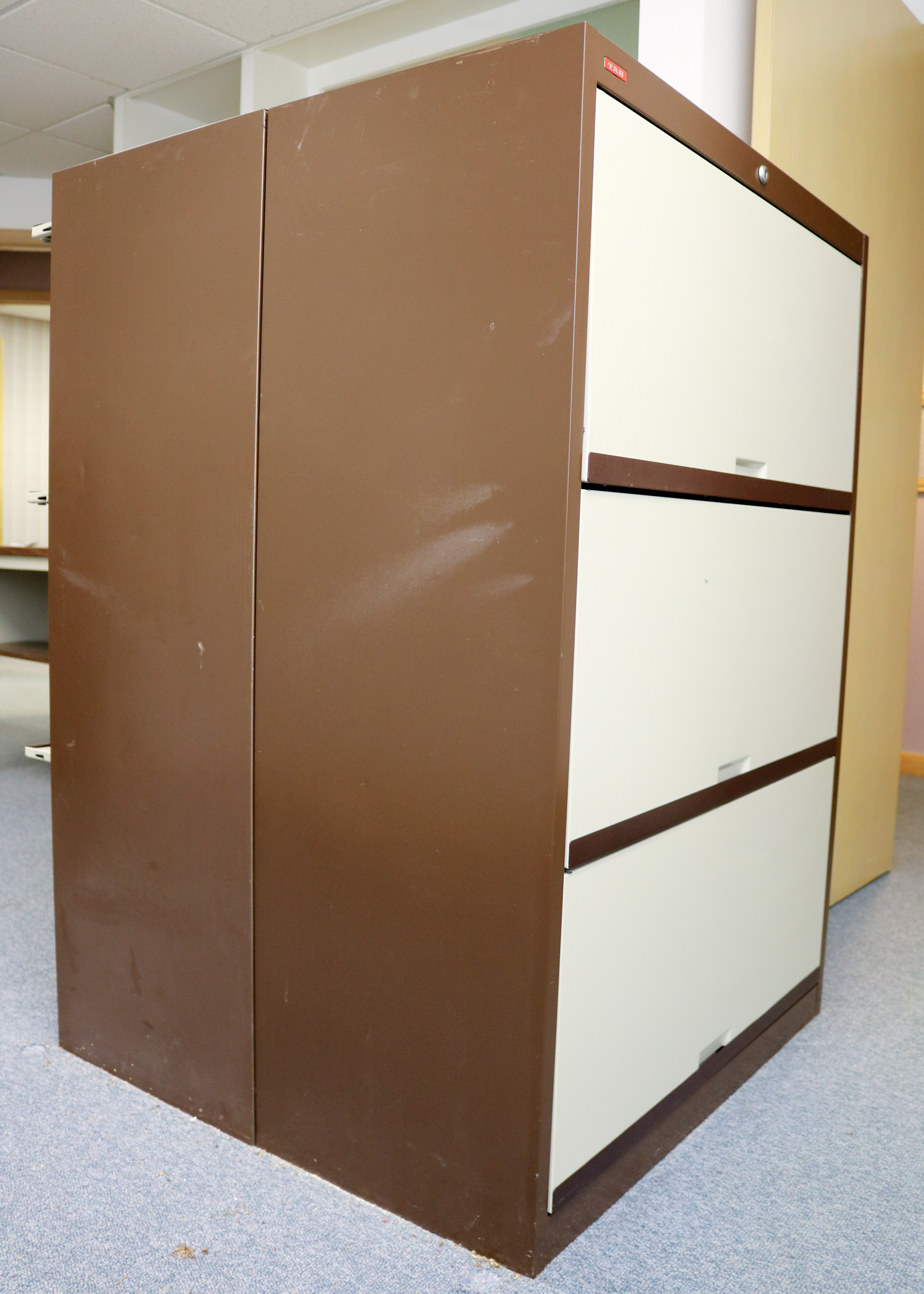 Pair of Metal TAB File Cabinets