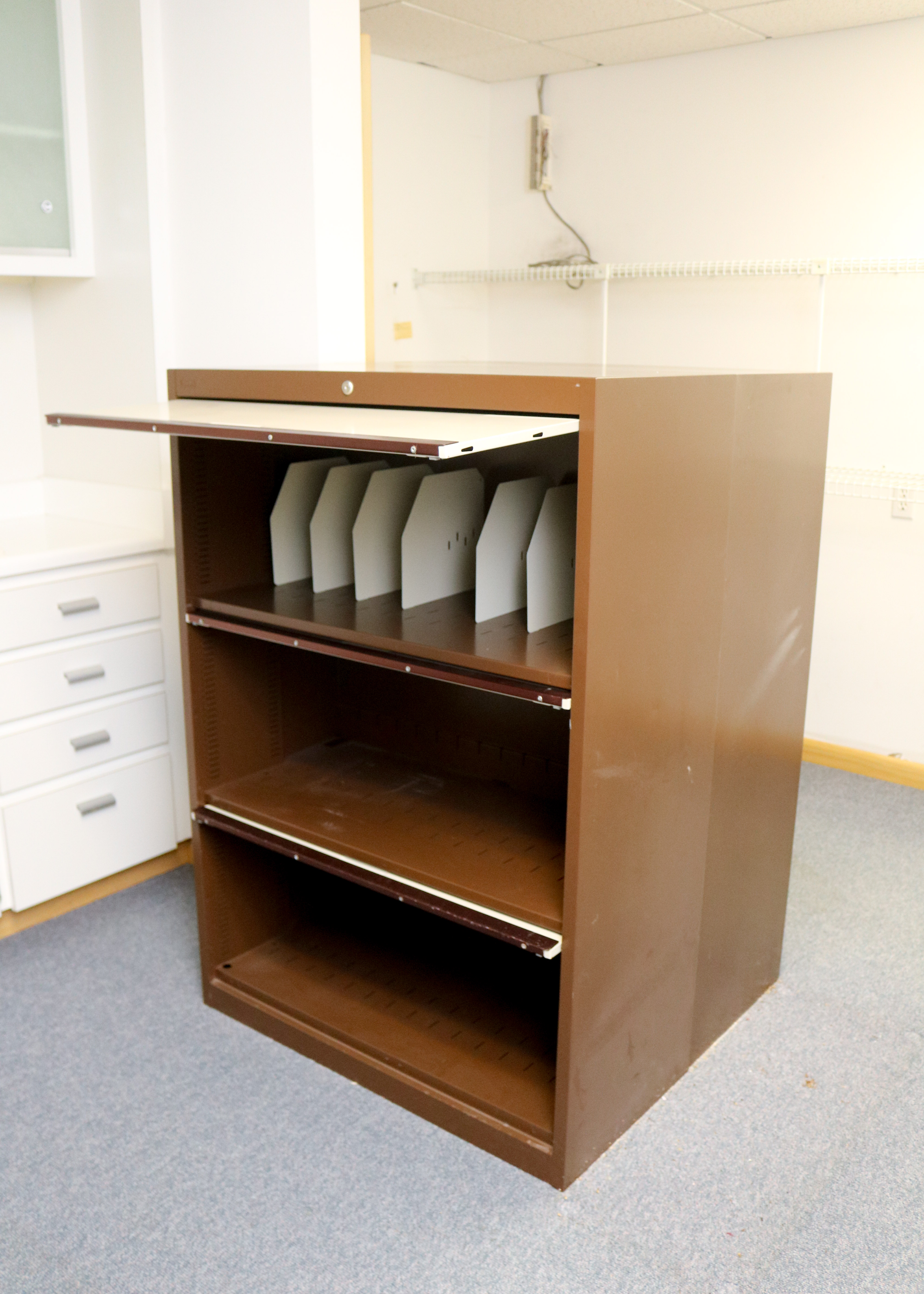 Pair of Metal TAB File Cabinets