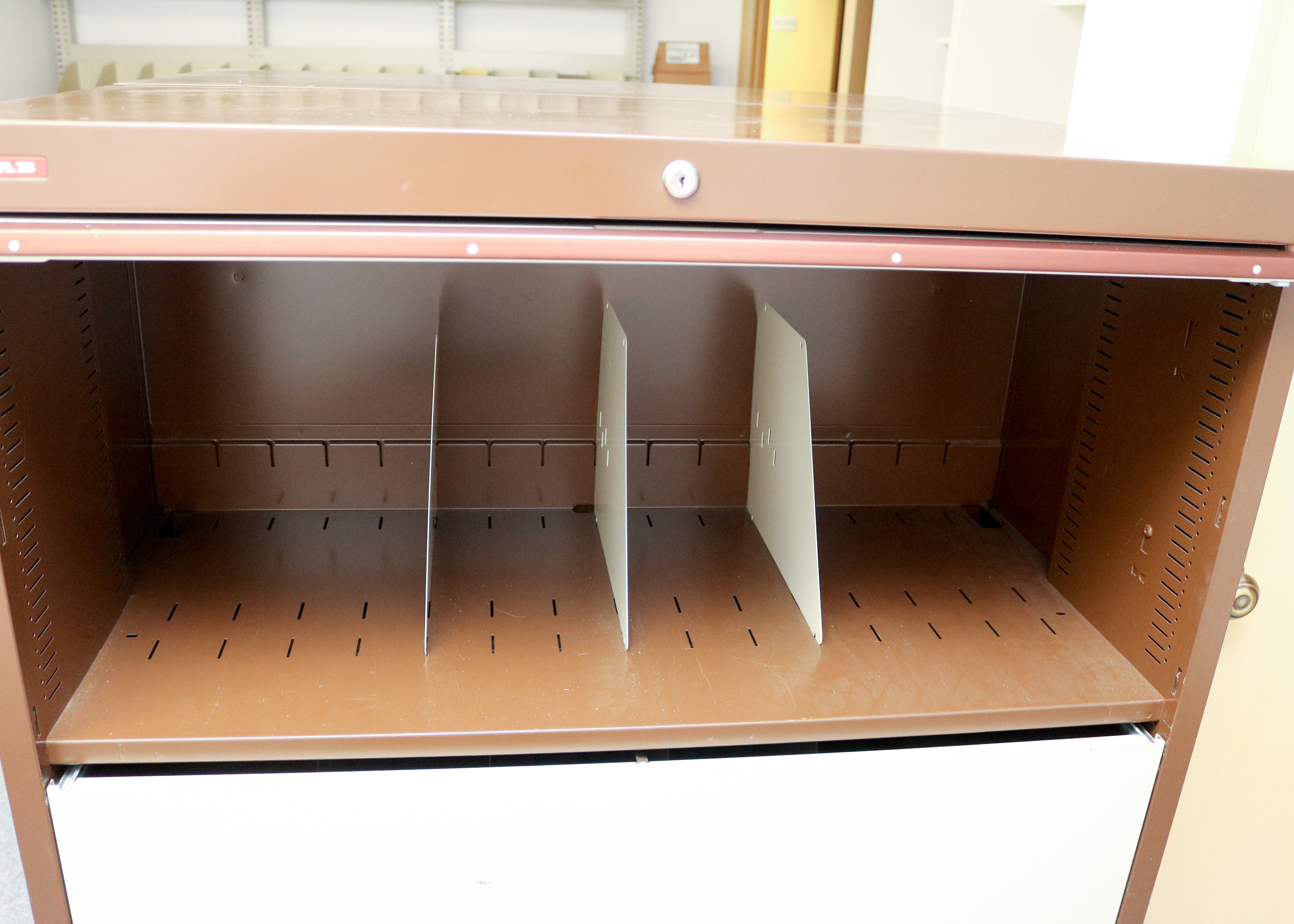 Pair of Metal TAB File Cabinets