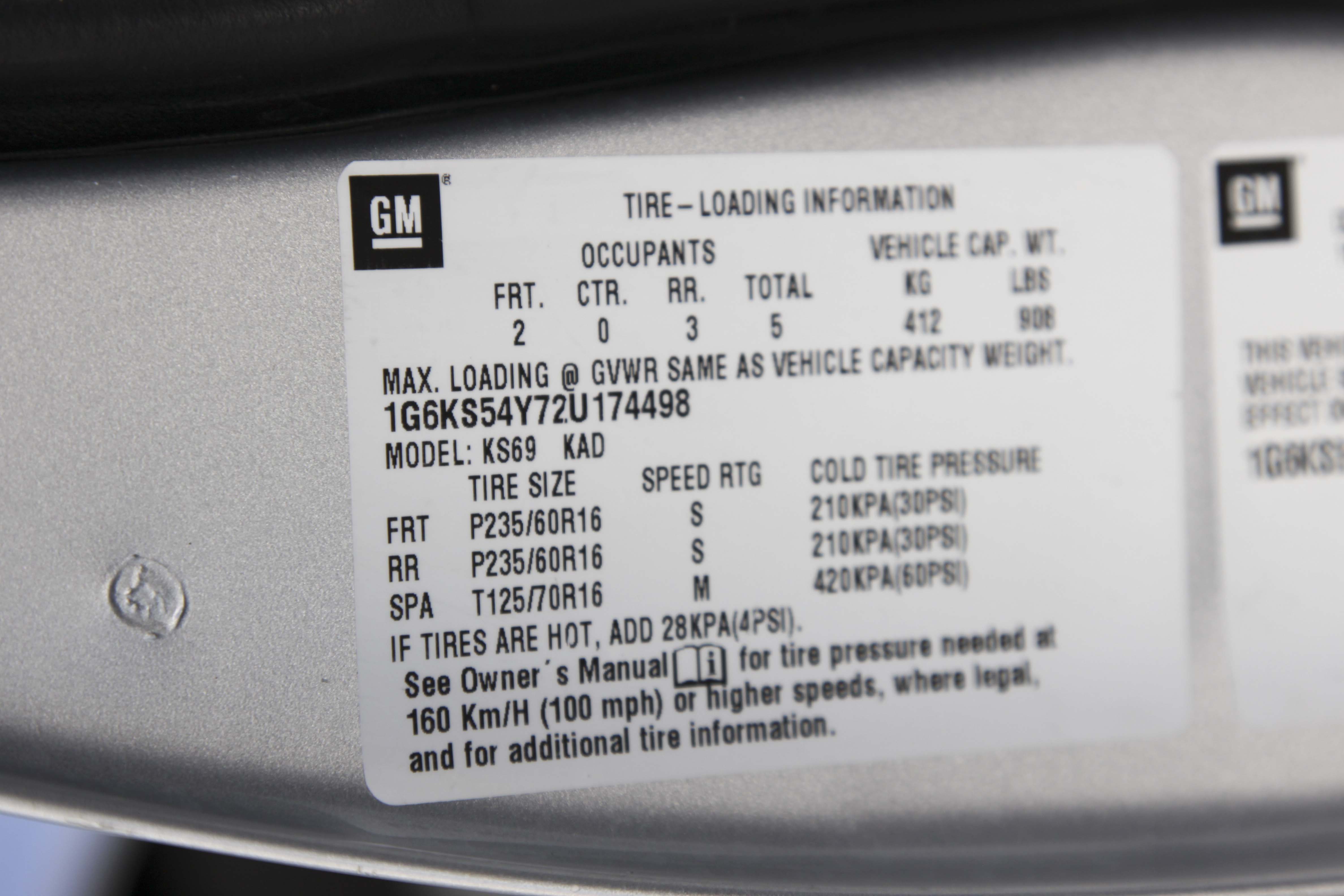 2002 Cadillac Seville SL