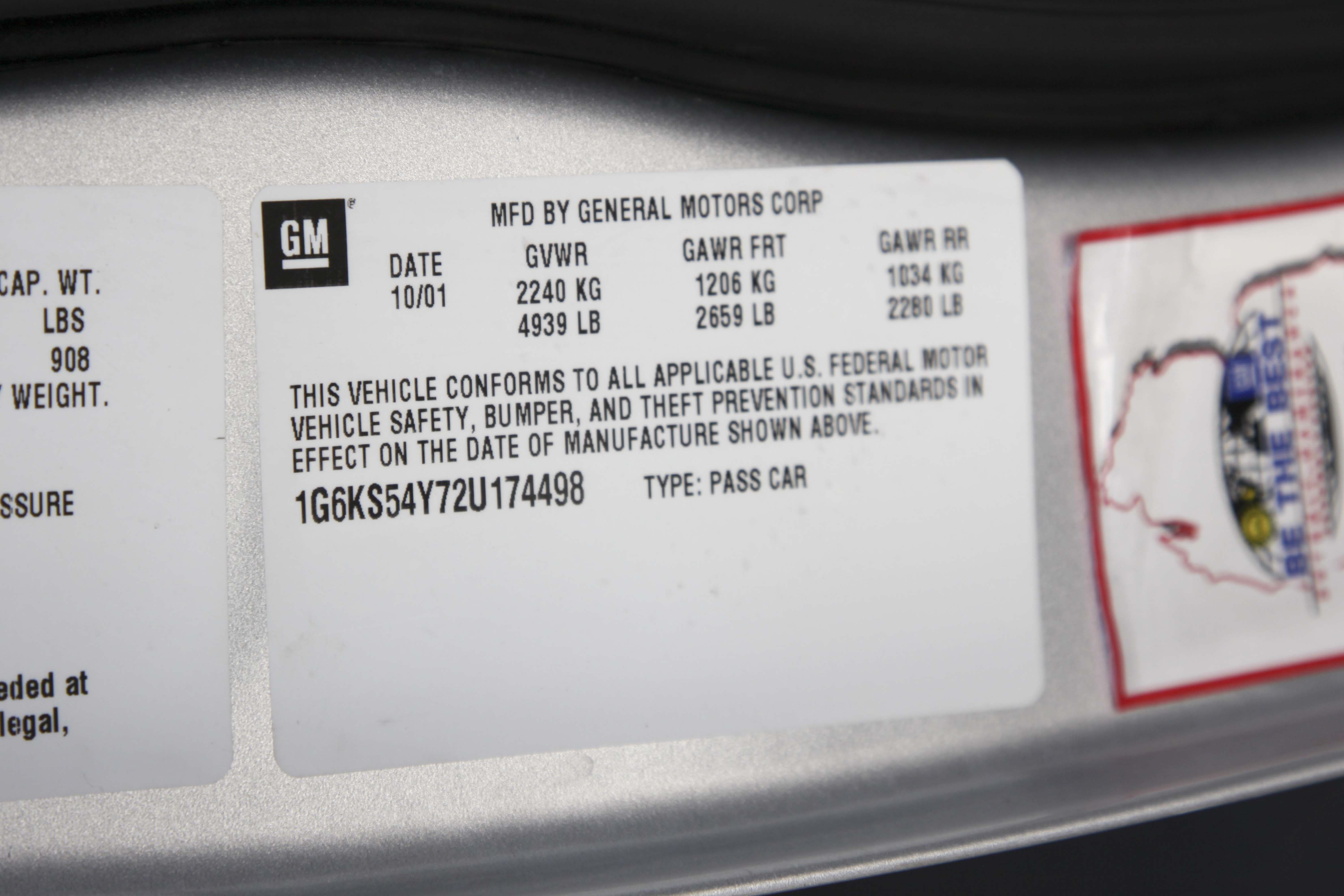 2002 Cadillac Seville SL