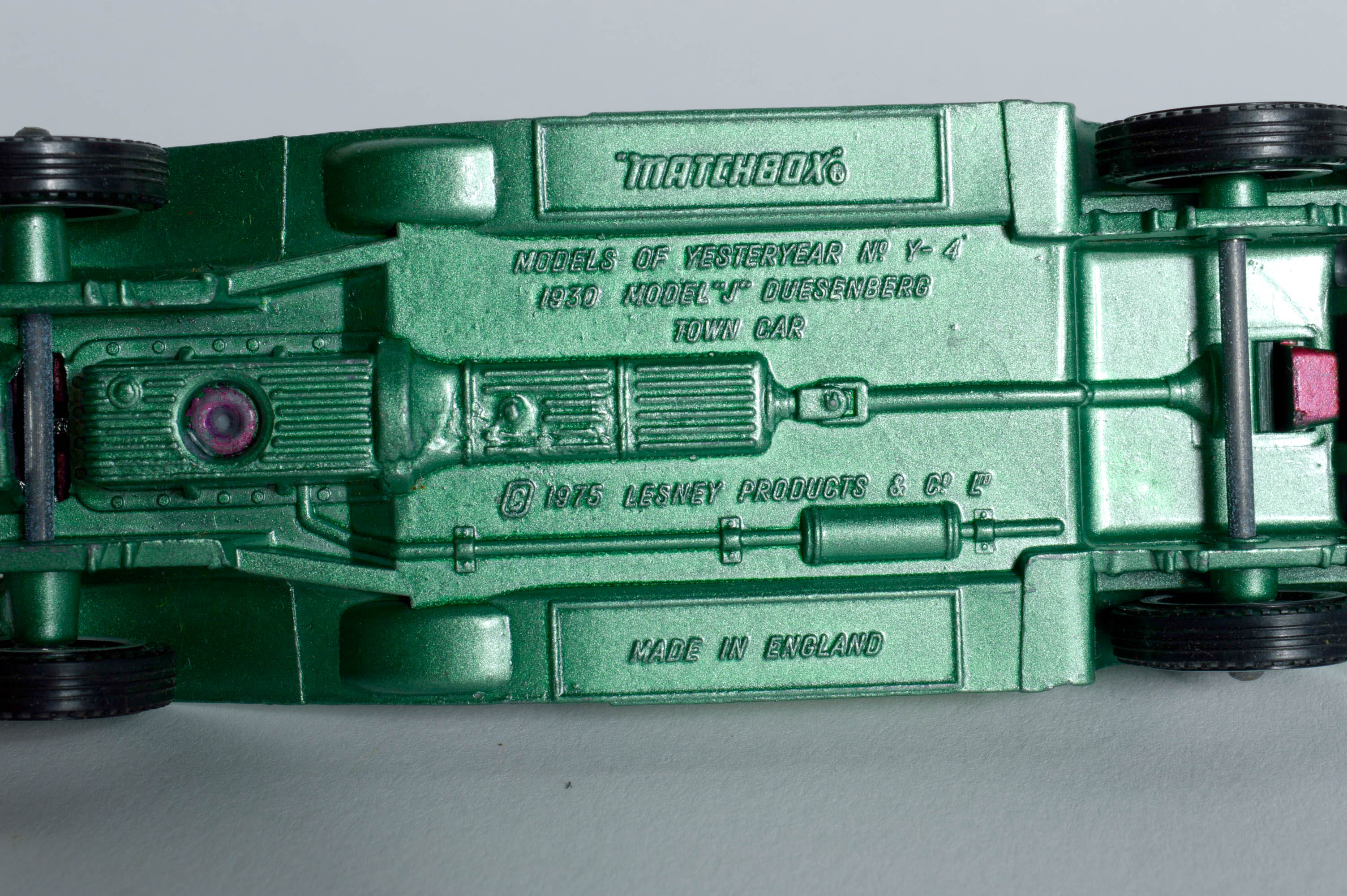 Collection of Matchbox "Models of Yesteryear" Die-Cast Cars