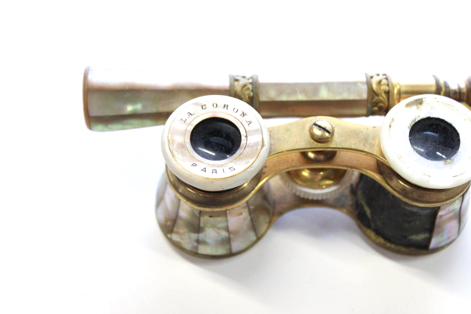 La Corona and Mourlon Fabi Early 1900s Parisian Opera Glasses