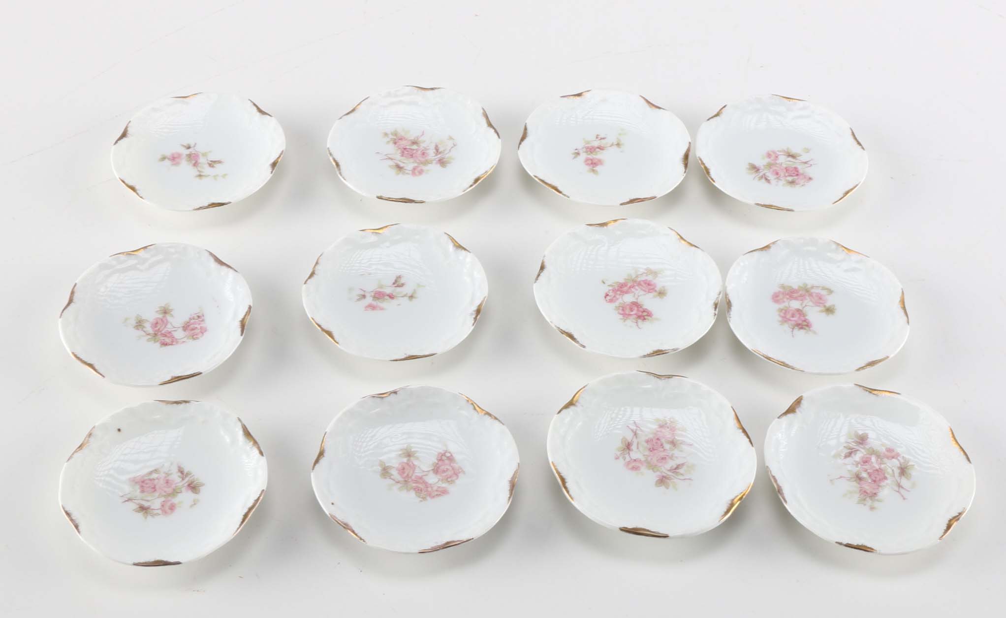 Collection of Pink Floral China