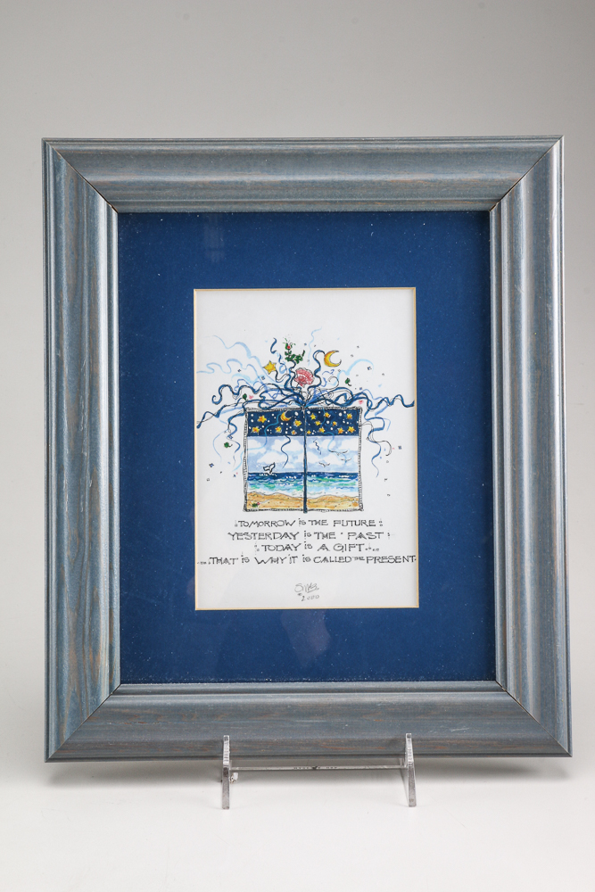 Two Signed Susan Wallace Barnes Giclee Prints