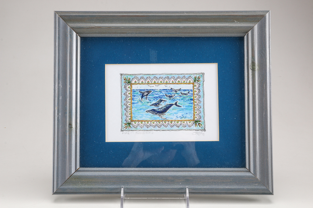 Two Signed Susan Wallace Barnes Giclee Prints