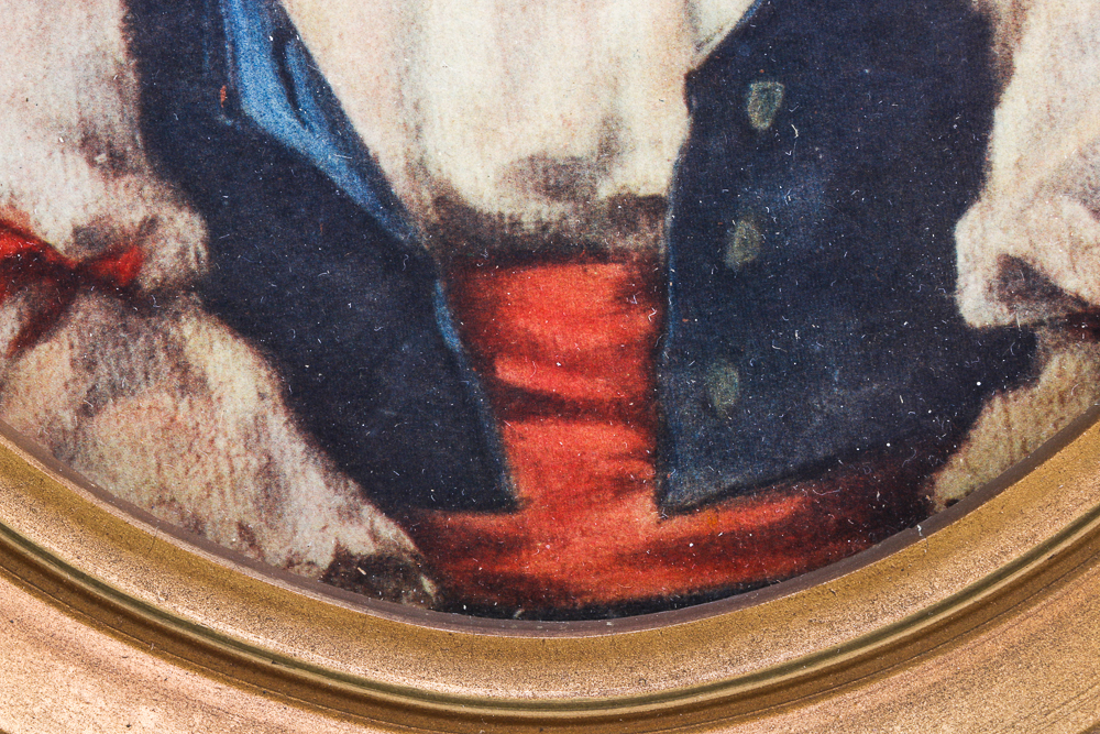 1940s Anne Allaban Offset Lithographs "Chiko" and "Elena"