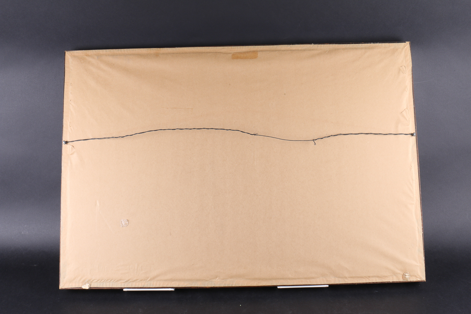 Offset Lithograph Print, "The Red Pickup"