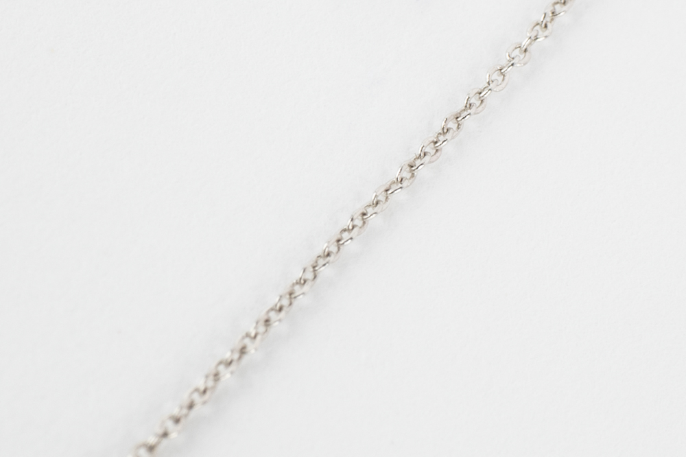 14k White Gold Diamond "Journey" Pendant