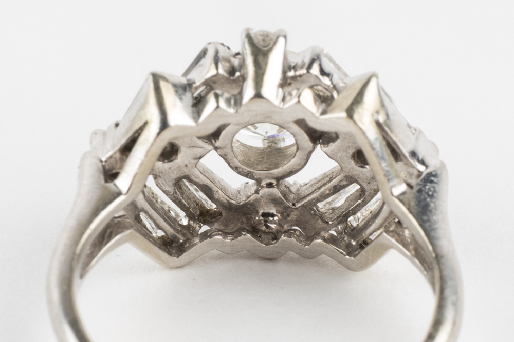 14K White Gold Diamond Rings