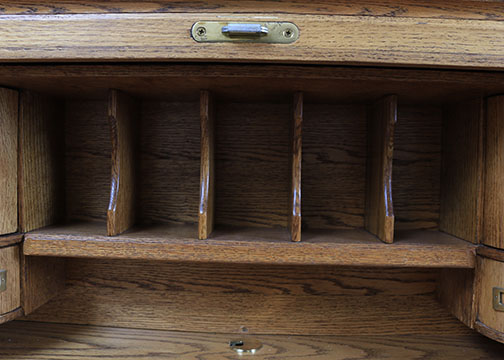 Eagle Craft Roll Top Desk and Rolling Chair