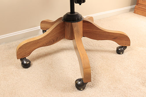Eagle Craft Roll Top Desk and Rolling Chair