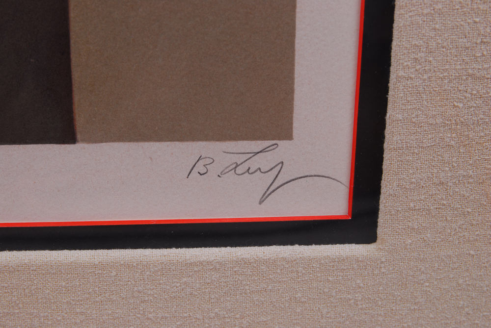 Benjamin Levy Artists Proof Lithograph "Woman With The Fox"