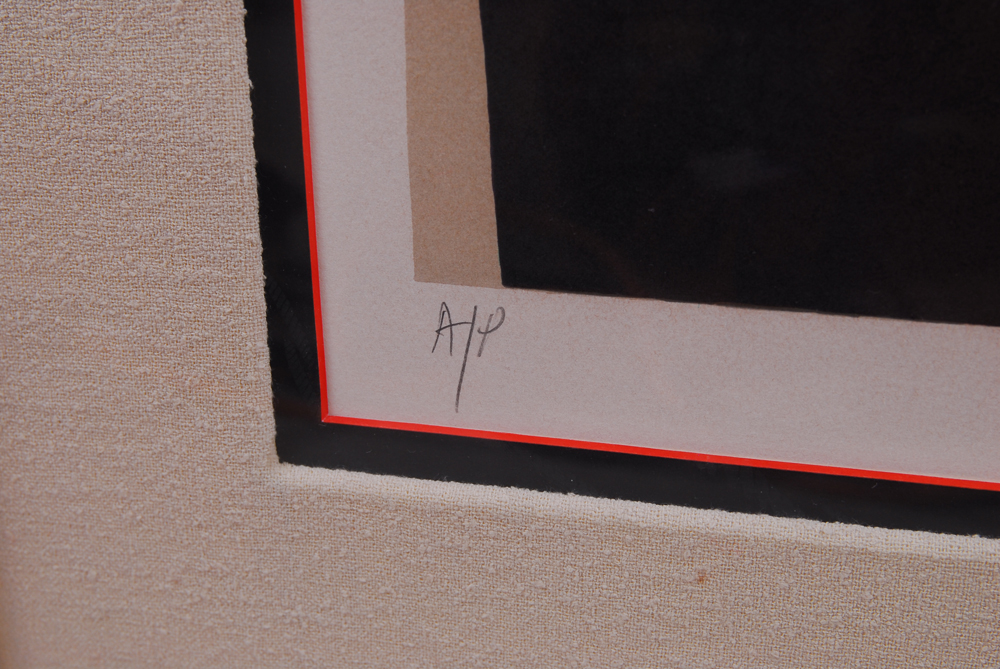 Benjamin Levy Artists Proof Lithograph "Woman With The Fox"