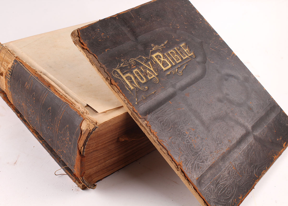 1892 "The Pronouncing Edition of the Holy Bible"