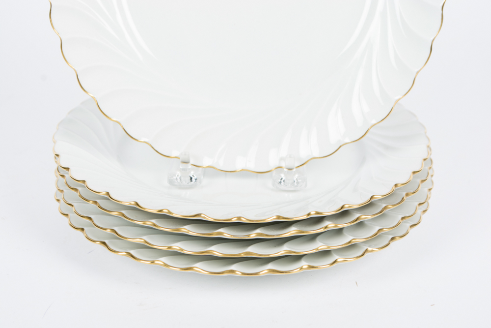 Group of Haviland Limoges Salad Plates