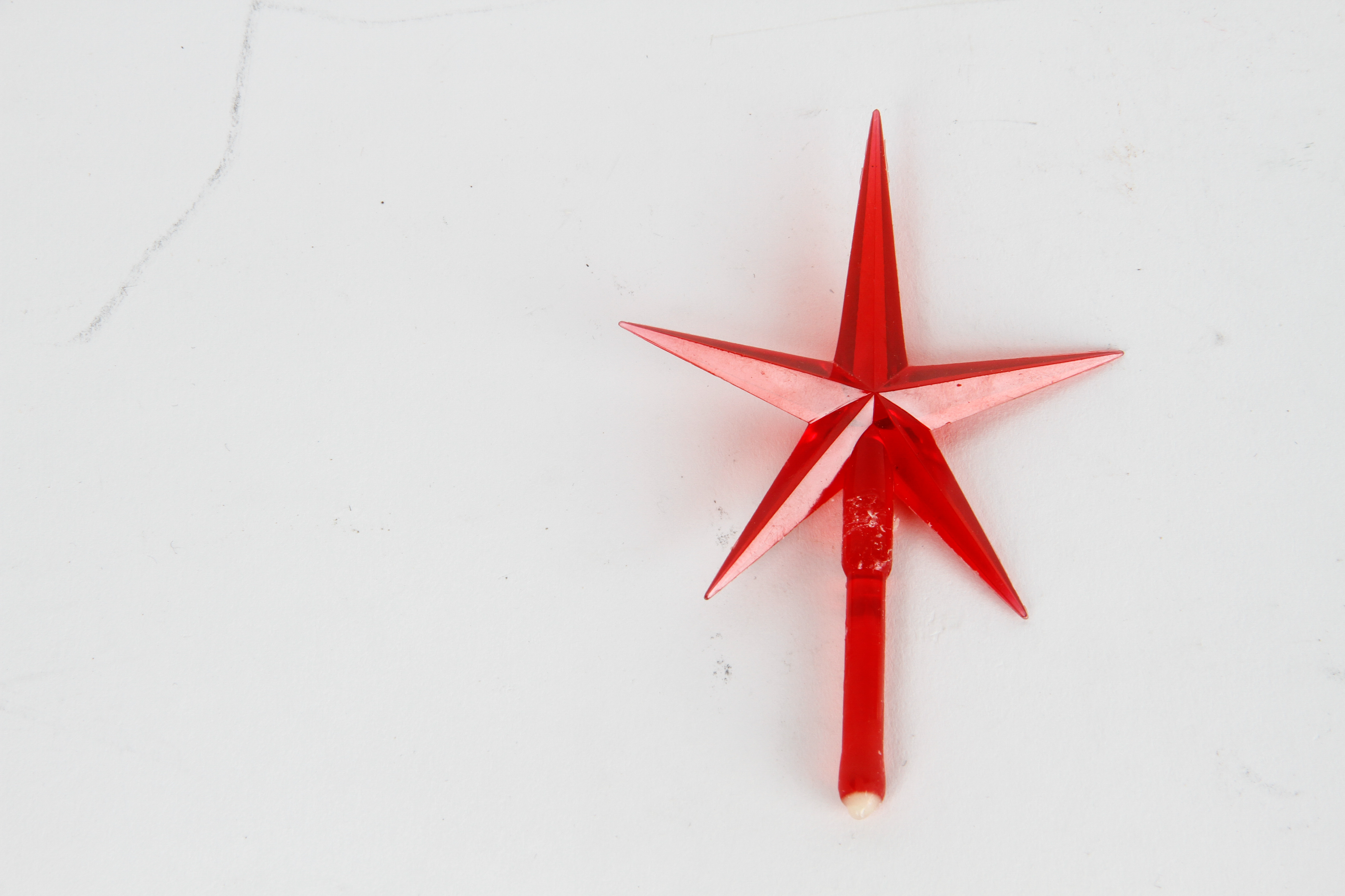 Vintage Ceramic Christmas Tree Lamp with Bird Ornaments