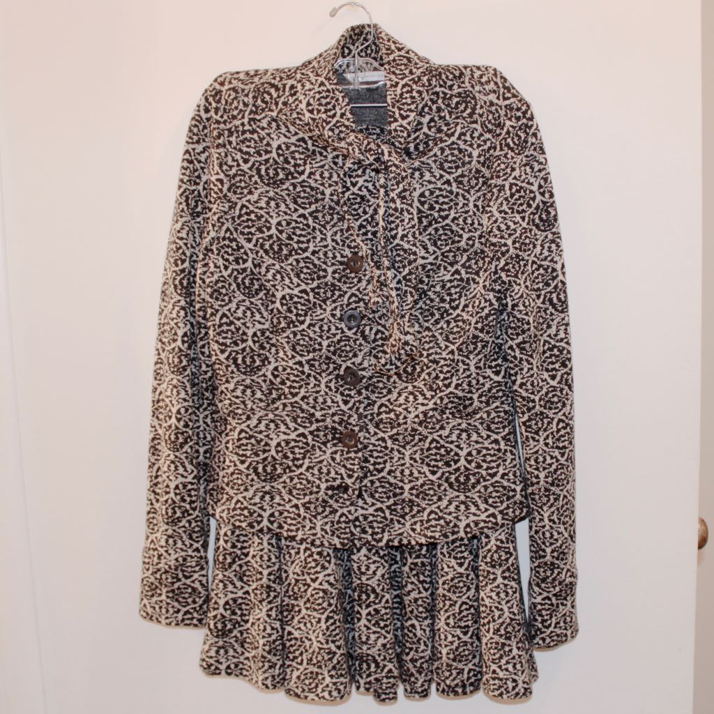 Diane von Furstenberg Winter Skirt Suit