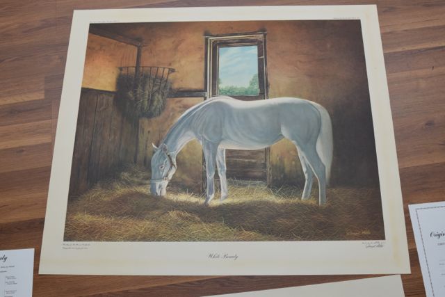 Signed, Limited Edition "White Beauty" and "Mont Blanc II" Lithographs After Joseph Petro