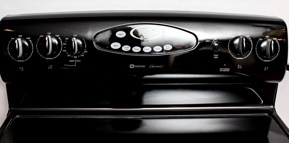 Maytag Gemini Double Oven Freestanding Electric Range