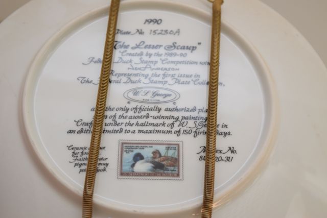 Knowle and Bradford Exchange Wedgwood Fowl Themed Collector Plates